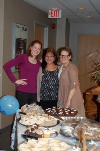 Our main baking contributors: Courtney Ockenden, Mary Ann Mezacapa & Colleen Kaminsky