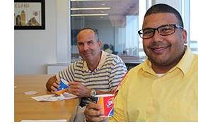Cleveland CPAs Gary Sigman Eric James Blizzard Treats.jpg