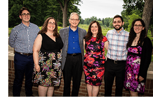 Howard Kass and his family