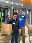 Zinner and Co. Employees Volunteering At The Greater Cleveland Foodbank