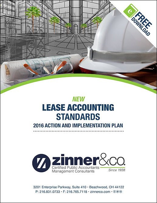 Leases Accounting Standards Action & Implementation Plan