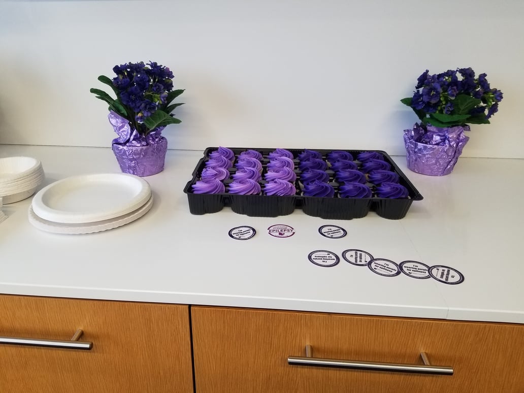 zinner purple cupcakes