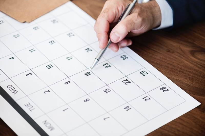 Important tax dates 2019