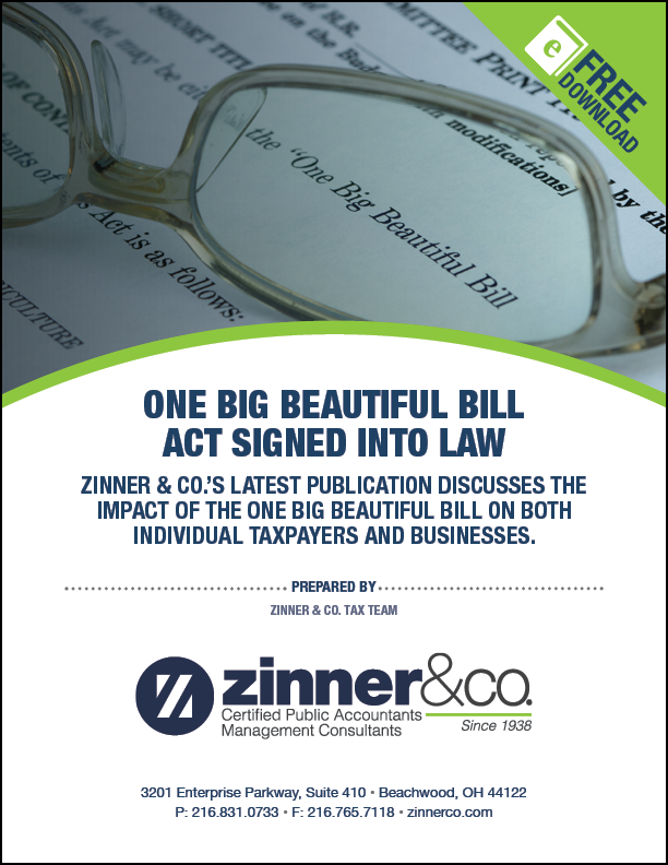 One Big Beautiful Bill Act Signed into Law-cover-V.2 One Big Beautiful Bill Act Signed into Law-cover-V.2