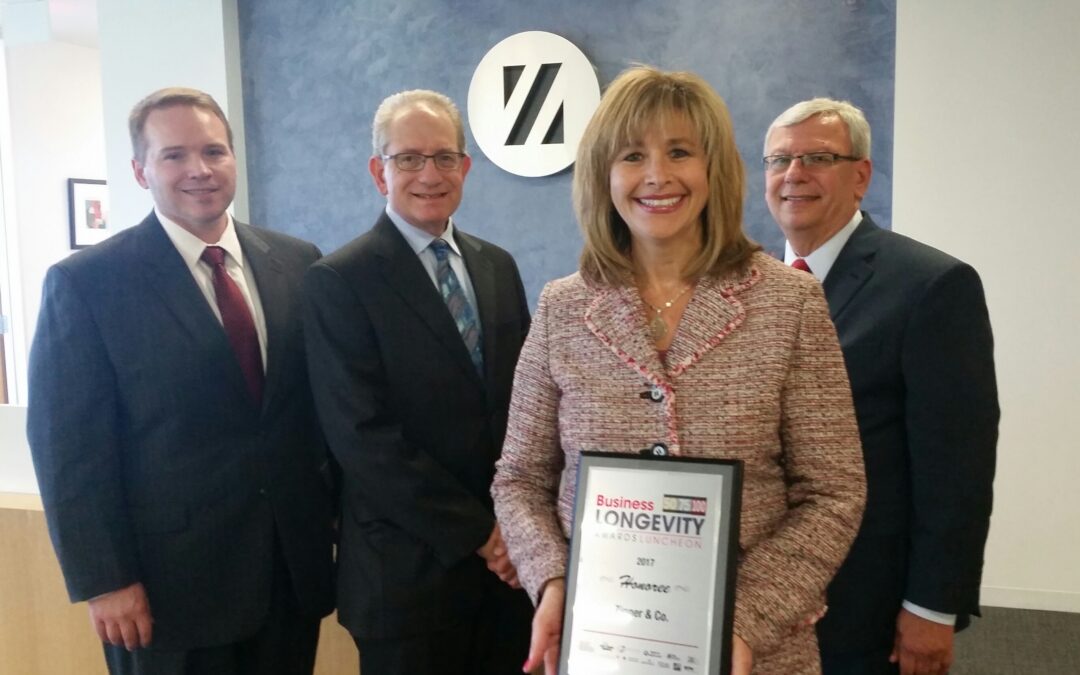 Firm Recognized with Business Longevity Award