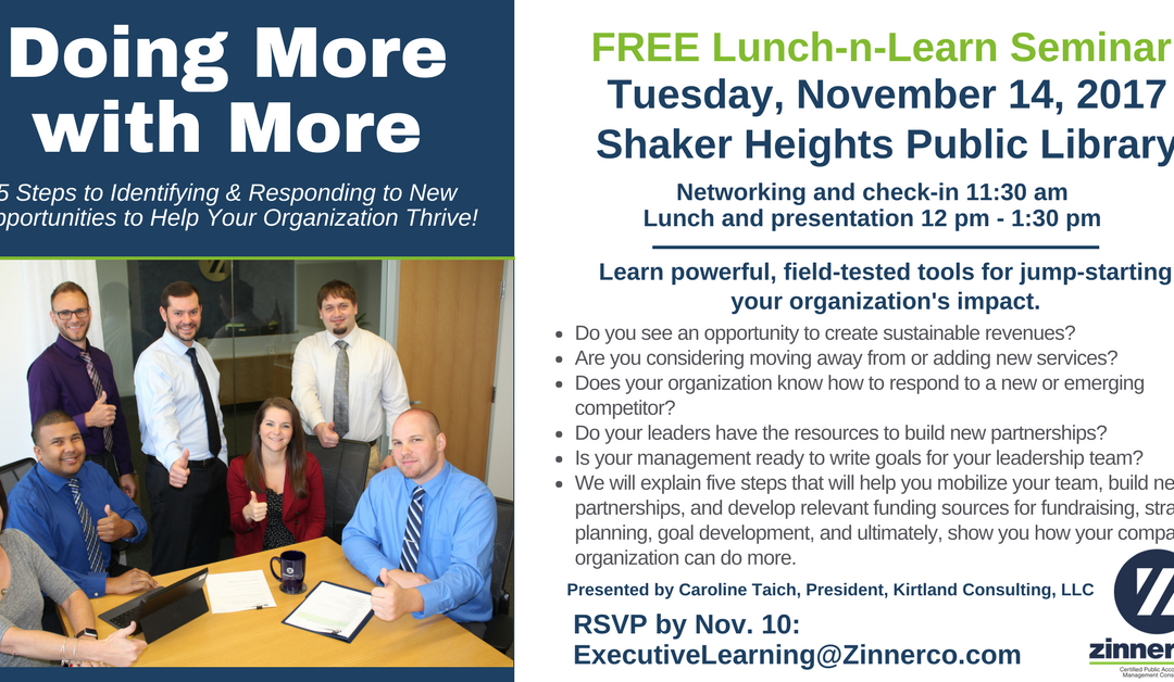 FREE Business Workshops Planned for November