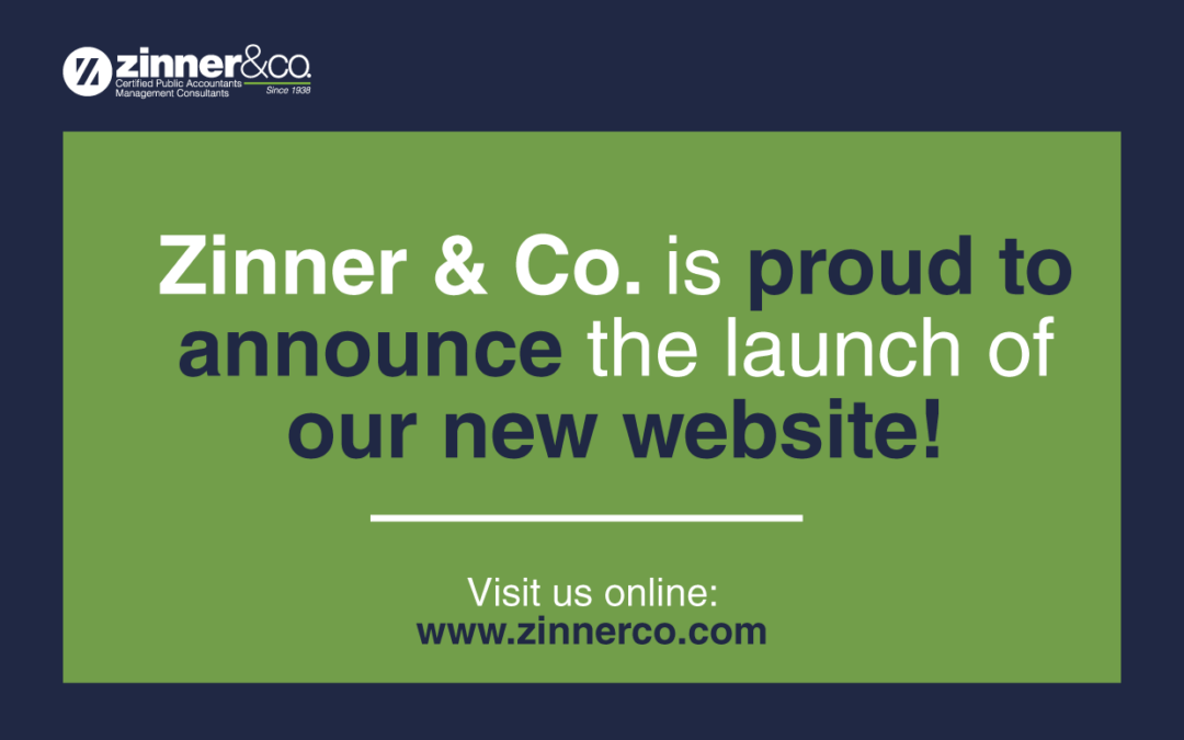 Zinner & Co. launches new Accounting, Audit, Tax, Consulting website