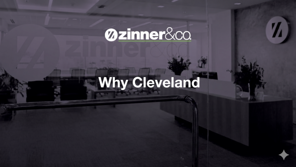 Why zinner in Cleveland Ohio - Zinner & Co