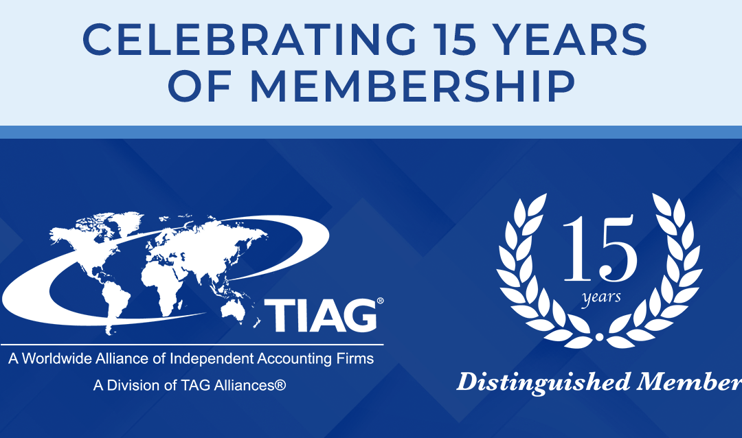 Zinner & Co. Celebrates 15 Years as TIAG Member